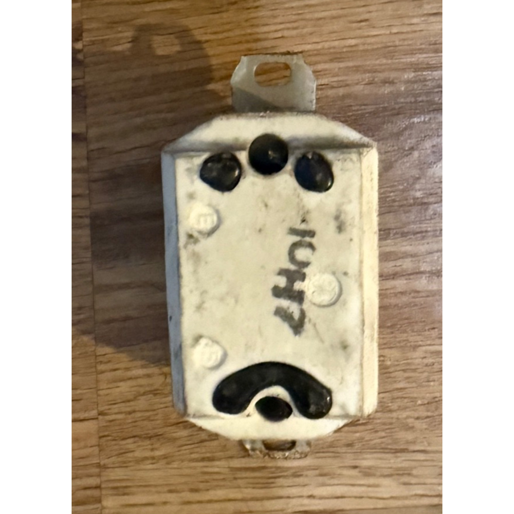 💡 ANTIQUE Porcelain Light Switch – Early Electrical Hardware – 3.75” x 1.75” - Picture 3 of 4